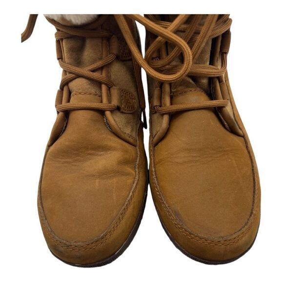 UGG alpine shearling waterproof lace up boot size 8 - Picture 3 of 7